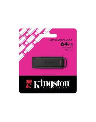 64GB USB 3.2 Mälupulk, Kingston DataTraveler Exodia