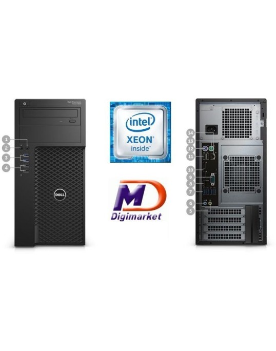 Dell Precision 3620, 8GB M4000 Dell Precision 3620, 8GB M4000
