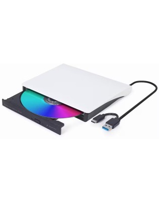 Gembird väline DVD±RW seade USB-C – DVD-USB-031-BW
