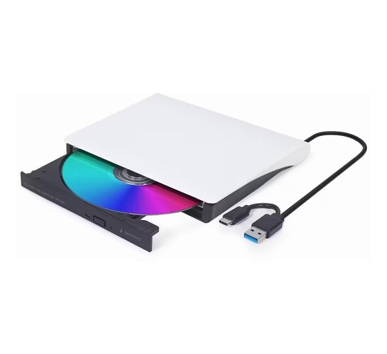 Gembird väline DVD±RW seade USB-C – DVD-USB-031-BW