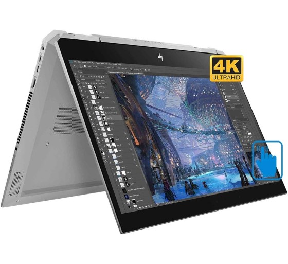 HP ZBook Studio x360 G5, 4K