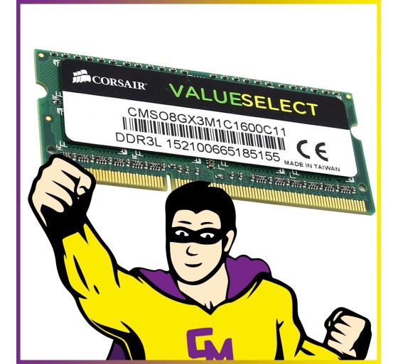 8GB DDR3L SO-Dimm, Corsair