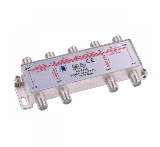 CABLETECH ZLA0639 – 8-suunaline antennisplitter