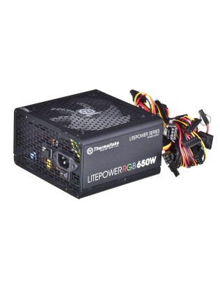 Thermaltake Litepower RGB 650W ATX toiteplokk, PS-LTP-0650NHSANE-1
