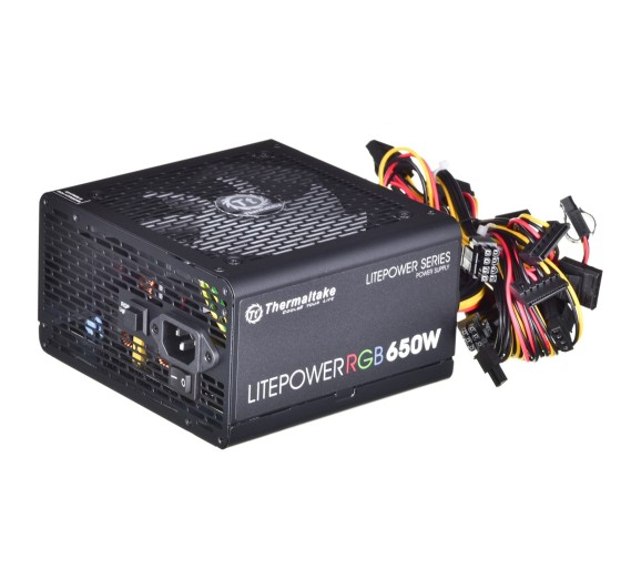 Thermaltake Litepower RGB 650W ATX toiteplokk, PS-LTP-0650NHSANE-1