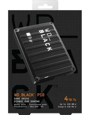 4TB Väline kõvaketas WESTERN DIGITAL P10 Game Drive