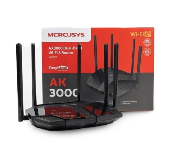 MERCUSYS MR80X AX3000 Wi-Fi 6 router