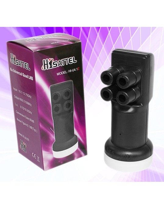 Quad LNB, Universaal Quad LNB, Universaal