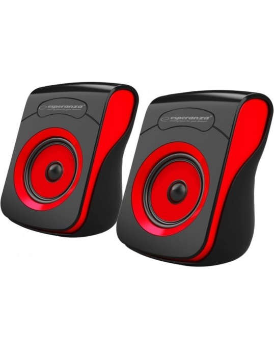 Esperanza Flamenco EP140KR USB stereo speakers 2.0 Esperanza Flamenco EP140KR USB stereo speakers 2.0