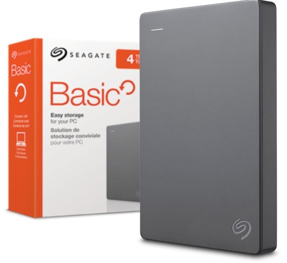 Seagate Basic 4TB USB HDD