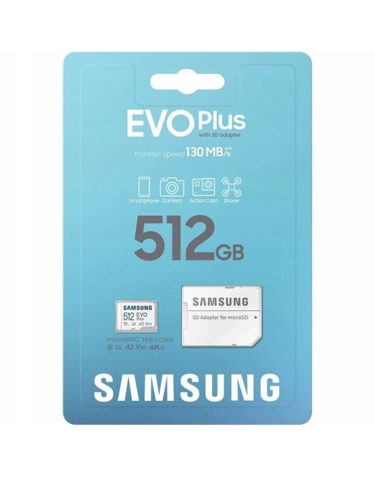 Samsung EVO Plus 512GB microSD Samsung EVO Plus 512GB microSD