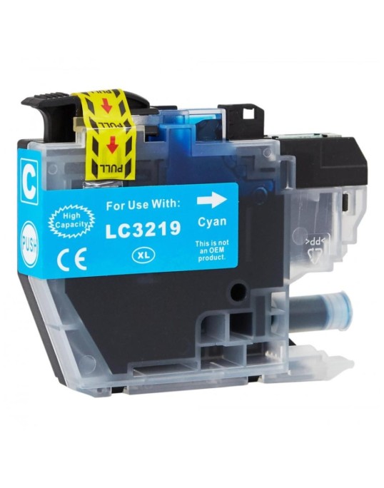 Brother LC3219XLC Cyan analoog tint Brother LC3219XLC Cyan analoog tint