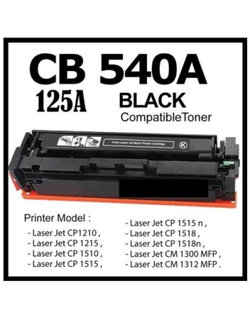 HP CB540A / CF210X / CE320A / CRG716, black