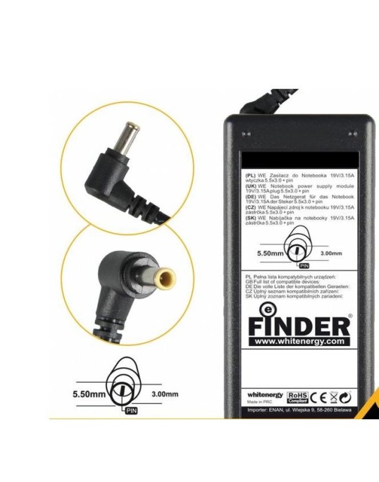 Samsung adapter, 19v 4,74A 90w