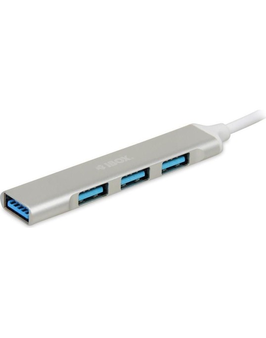 iBOX USB jagaja IUH3FAS, HUB 1xUSB 3.0 & 3xUSB 2.0, hall