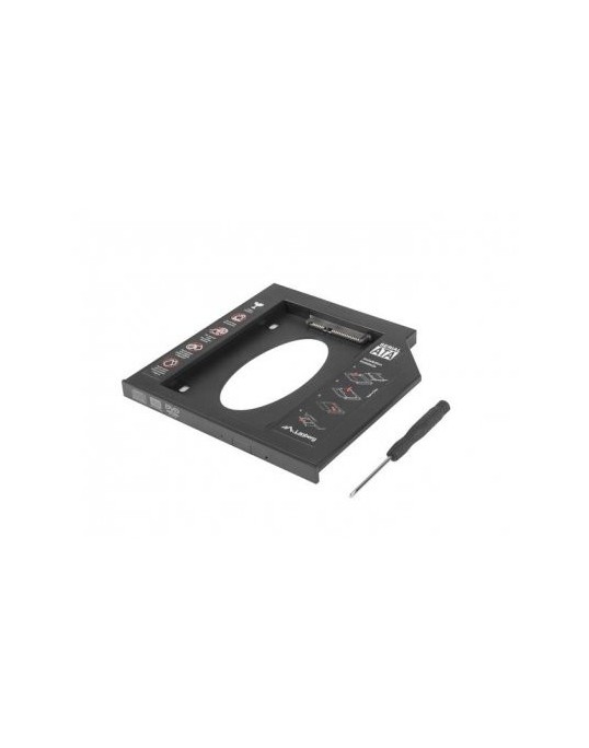 Kõvaketta raam DVD asemele, 9,5mm Kõvaketta raam DVD asemele, 9,5mm