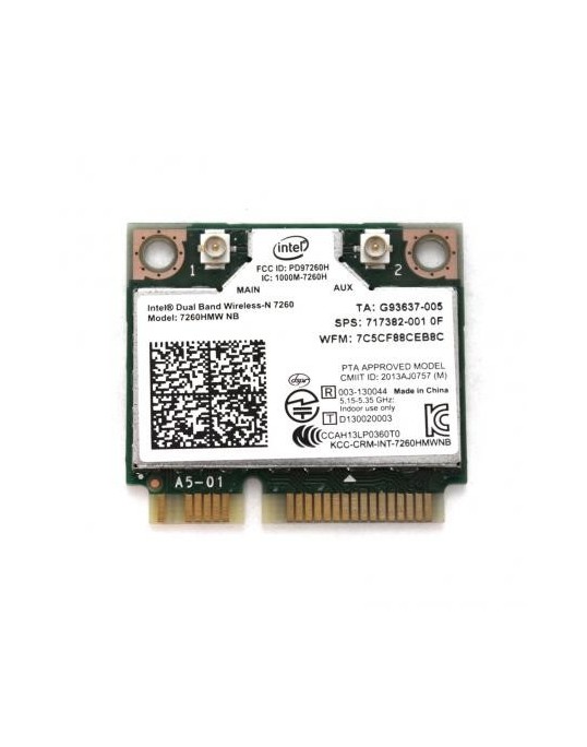Intel N 7260 Mini PCI-E WiFi Intel N 7260 Mini PCI-E WiFi