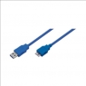 Micro USB 3.0 kaabel AB M/M 0.60 m